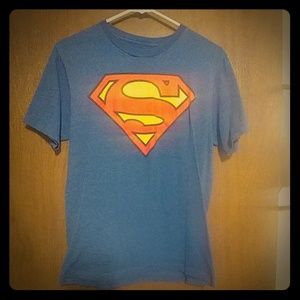 Superman Blue T Shirt